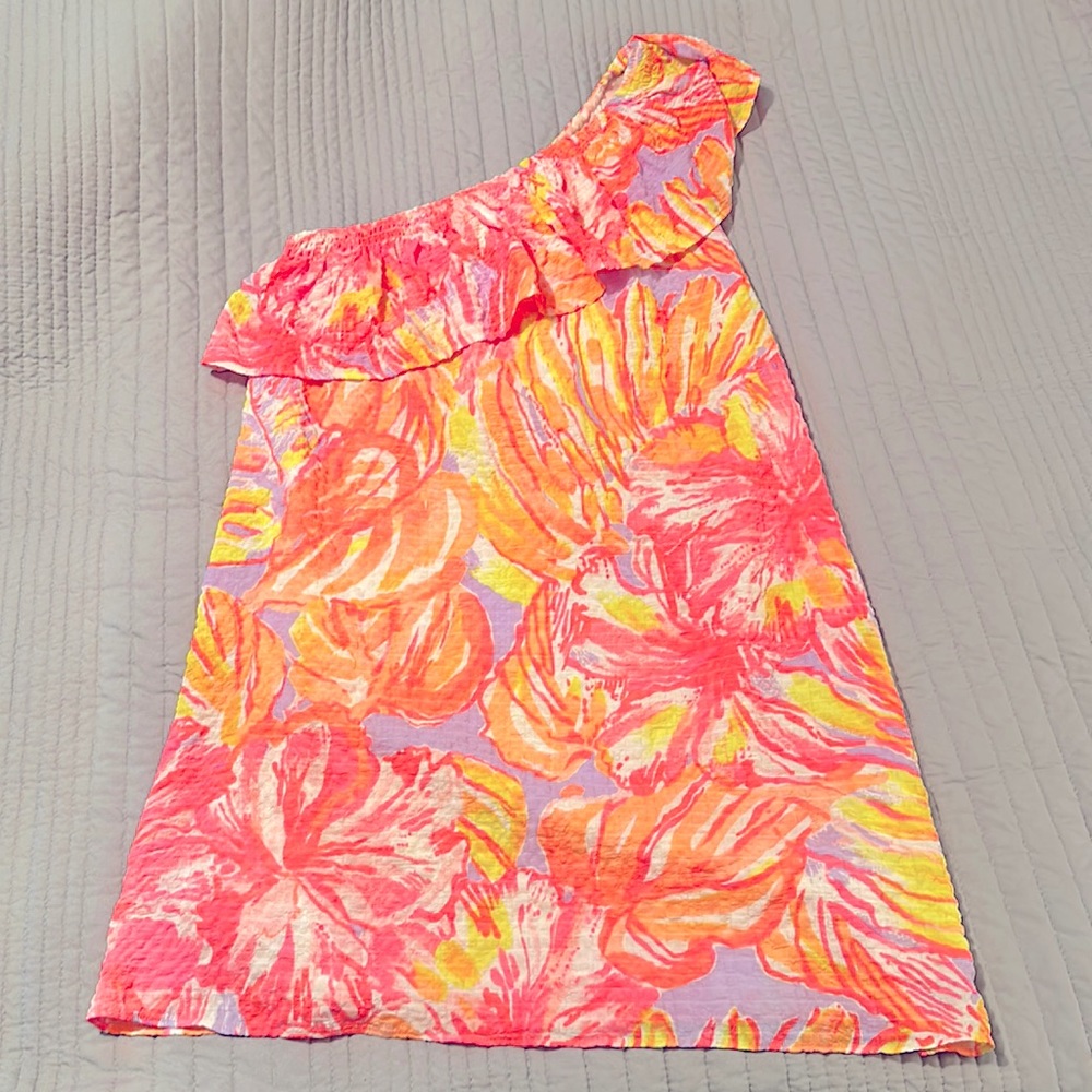 EUC Lilly Pulitzer Emmeline Dress Sun Splashed S